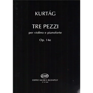 TRE PEZZI OP.14/E.HEGEDŰRE ÉS ZONGORÁRA