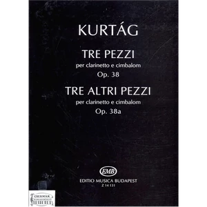 TRE PEZZI OP.38, TRE ALTRI PEZZI OP.38A. PER CLARINETTO E CIMBALOM