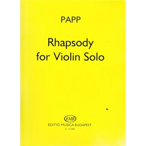 RAPSZÓDIA NO.1.SZÓLÓHEGEDŰRE