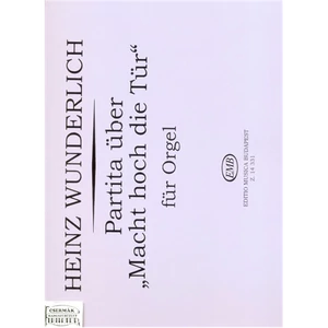 PARTITA ÜBER "MACHT HOCH DIE TÜR"FÜR ORGEL