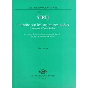 L'OMBRE SUR LES STRUCTURES PLIÉESPARTITURA