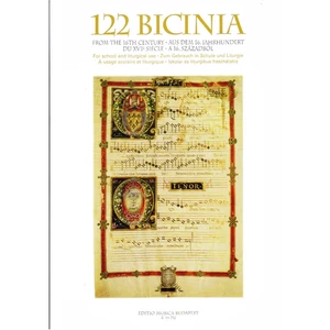 122 BICINIA A 16.SZÁZADBÓ LISKOLAI ÉS LITURGIKUS HASZNÁLATRA
