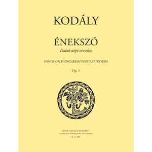 Kodály Zoltán, Énekszó
