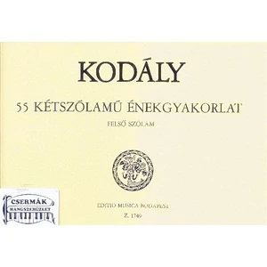 55 Kétszólamú énekgyakorlat FSZ