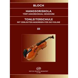 Bloch József, Hangsoriskola 3
