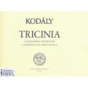 TRICINIA, 28 HÁROMSZÓLAMÚ ÉNEKGYAKORLAT