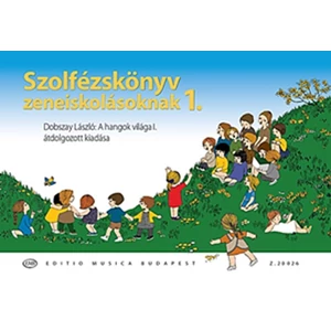 Dobszay, Szolfézskönyv zeneiskolásoknak 1. új kiadás