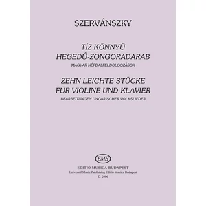Szervánszky Endre, Tíz könnyű hegedű-zongoradarab