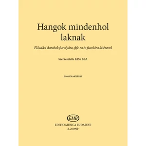 Kiss Bea, Hangok mindenhol laknak 2. Előadási darabok furulyára, fife-ra és fuvolára kísérettel. Zongorakíséret