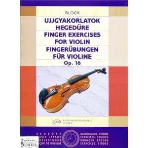 UJJGYAKORLATOK HEGEDŰRE OP.16.