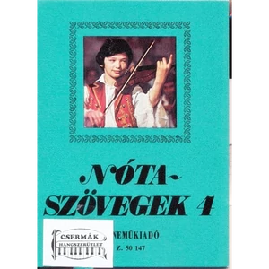 NÓTASZÖVEGEK 4.