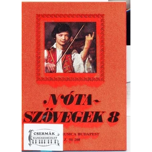 NÓTASZÖVEGEK 8.