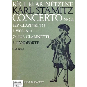 CONCERTO NO.4 PER CLARINETTO E VIOLINO (O DUE CLARINETTI) E PIANOFORTE