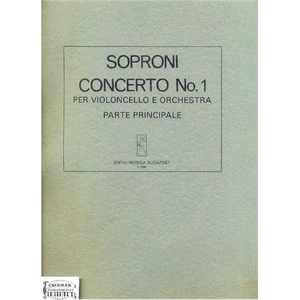CONCERTO NO.1. PER VIOLONCELLO E ORCHESTRA PARTE PRINCIPALE