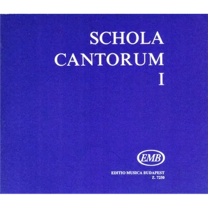 SCHOLA CANTORUM I. KÉT ÉS HÁROMSZÓLAMÚ MOTETTÁK KARPARTITÚRA