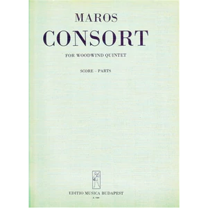 CONSORT FOR WOODWIND QUINTET.SCORE-PARTS