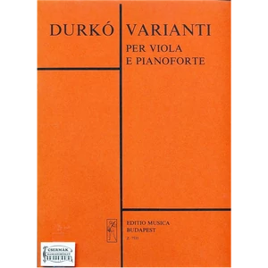 VARIANTI   PER VIOLA E PIANOFORTE