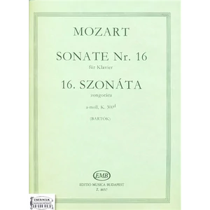 SZONÁTA A-MOLL NR.16.KV.300D  ZONGORÁRA