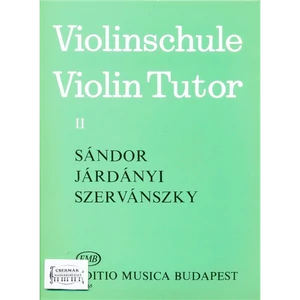 VIOLINSCHULE/VIOLIN TUTOR II.(ANGOLÉS NÉMET NYELVŰ KIADÁS)