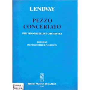 PEZZO CONCERTATO GORDONKÁRA ÉS ZENEKARRA. ZONGORAKIVONAT