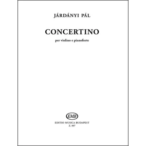 CONCERTINO HEGEDŰRE ÉS ZONGORÁRA
