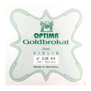 Hegedűhúr Lenzner Goldbrokat E golyós 0,26  L1001  25624
