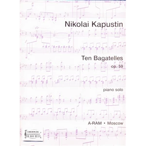 TEN BAGATELLES OP.59. PIANO SOLO