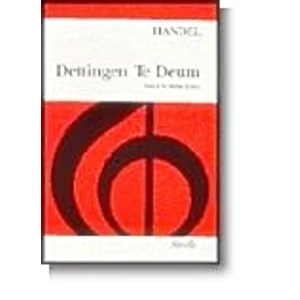DETTINGEN TE DEUMVOCAL SCORE