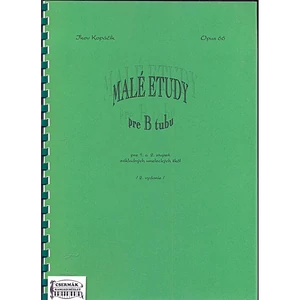 MALÉ ETUDY PRE B TUBU OP.66. 2.VYDANIE