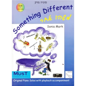 SOMETHING DIFFERENT + CD, FOR PIANO
