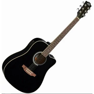 Elektro-akusztikus gitár Ranger CW, fekete