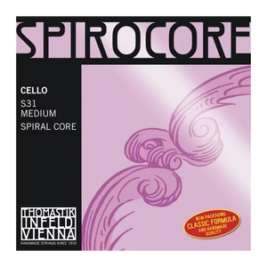 Csellóhúr Thomastik Spirocore G Króm fonású