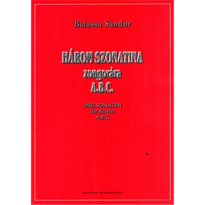 HÁROM SZONATINA ZONGORÁRA A.B.C.OP.131.