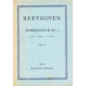 SYMPHONIE NR.1.C-DUR (A)KISPARTITÚRA/STUDY SCORES
