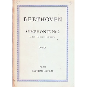SYMPHONIE NR.2.D-DUR OP.36.(A)KISPARTITÚRA/STUDY SCORES