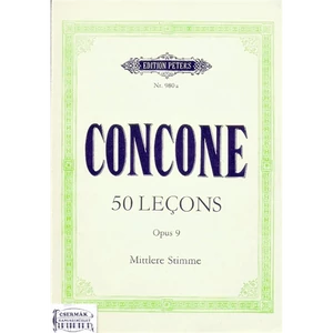 50 LECONS OP.9. (A) MITTLERE STIMME