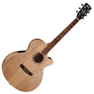 Cort akusztikus gitár EQ-val, Ash Burl, matt natúr
