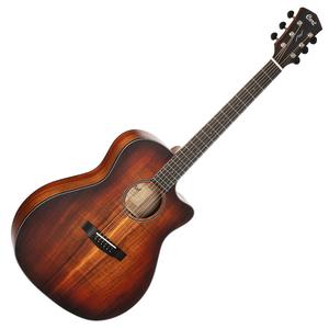 Cort el.akusztikus gitár, All solid, blackwood, világos burst