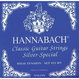 Klasszikus gitárhúr Hannabach 815 high tenten silver special