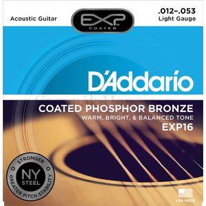 Akusztikus gitár húrkészlet D'Addario 12-53