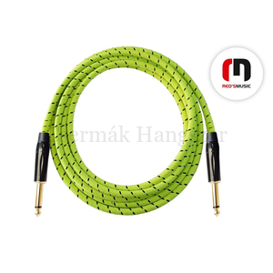 Gitárkábel, Jack 6,3 mono - Jack 6,3 mono, 0,5 m standard  