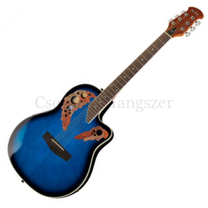 Elektro-akusztikus gitár HB O850 kék