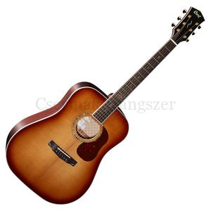 Cort akusztikus gitár, All solid, világos burst