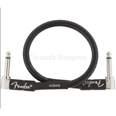 Gitárkábel, Fender, pipás, professional, 0,3 m