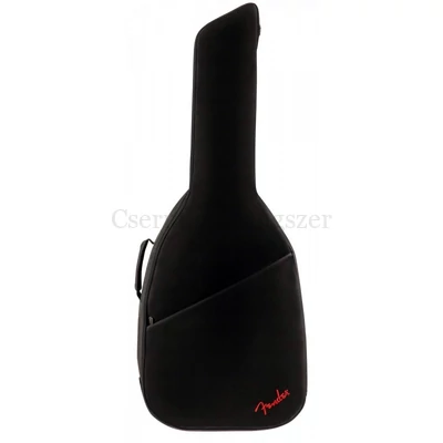 Akusztikusgitár tok Fender Dreadnought Gig Bag, fekete, piros logóval