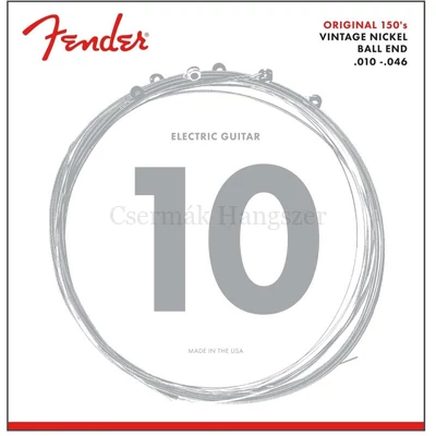 Elektromosgitár húrkészlet Fender 10-46