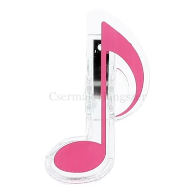 Csipesz, nyolcadhang, pink színben