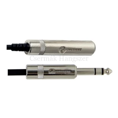 Gitárkábel 6,3 jack - 6,3 pipa jack 3 m.