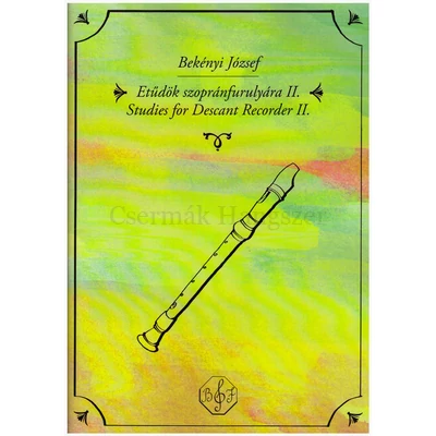 Bekényi József, Etűdök szopránfurulyára II.