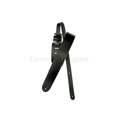 Gitárpánt bőr, D'addario, fekete, extra hosszú